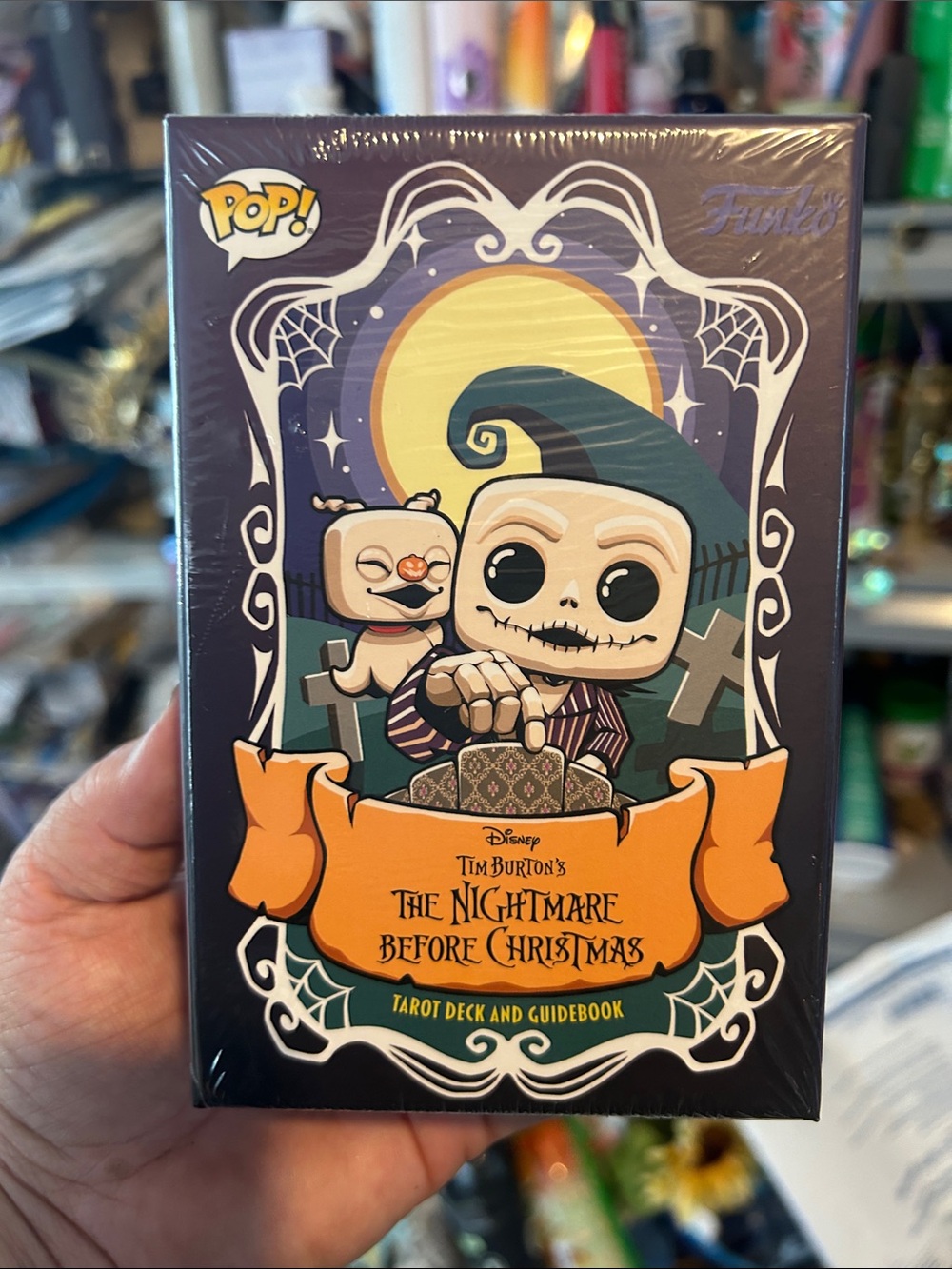 Funko the nightmare before Christmas, tarot deck and guidebook